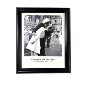 World War II Times Square Kiss Historic Framed Photograph